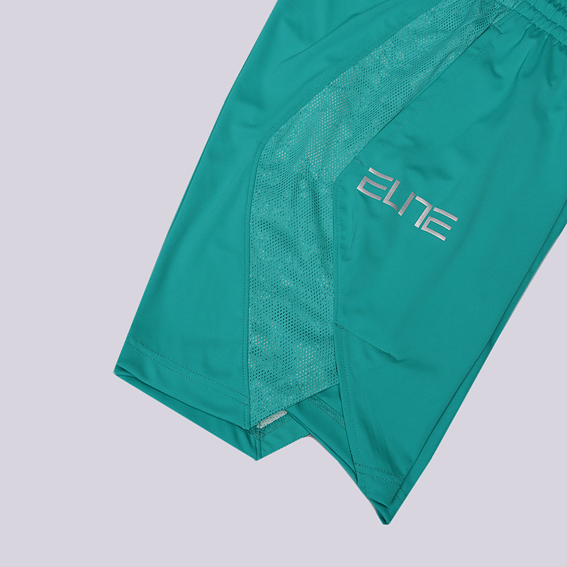 женские бирюзовые шорты Nike Dry Elite Women's Basketball Shorts 855297-311 - цена, описание, фото 2